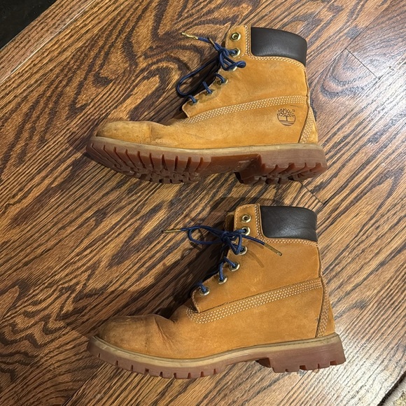 Z Timberland® men’s 7 Premium 6-Inch Waterproof Boot Leather Outdoor Work - Picture 2 of 7